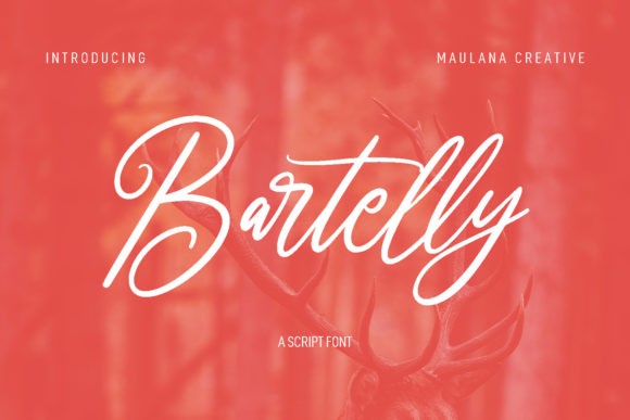 Bartelly Script Font for Elegant Branding & Social Campaigns