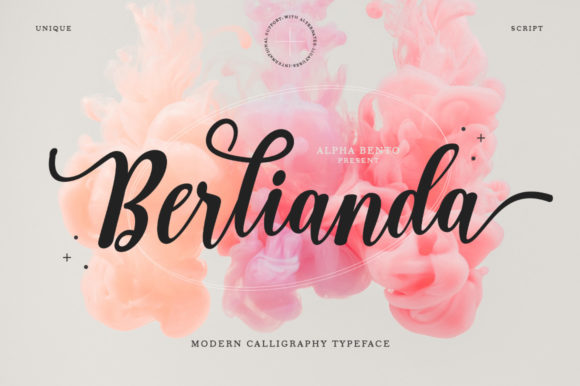 Berlianda Script: A Handwritten Font for Elegant Branding