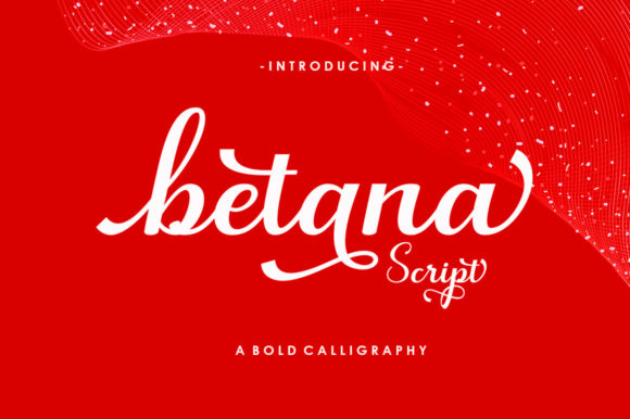 Betana Script Font for Handmade Creatives