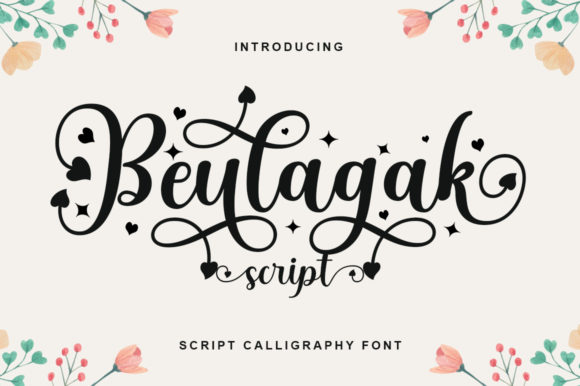 Beulagak Script: A Font That Breathes Life into Your Creative Projects
