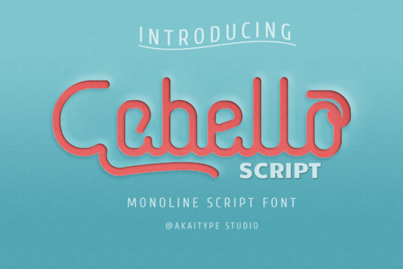 Cabello Script for Creative Campaigns and Branding