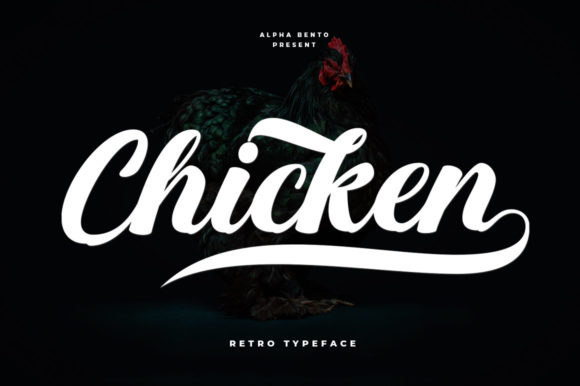 Chicken Script: A Delicate Handwritten Font for Crafters