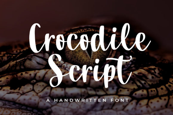 Crocodile Script: A Delicate Handwritten Font for Editorial Design