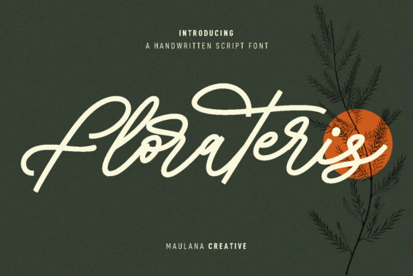 Florateris Script: A Handwritten Font That Makes Your Brand Feel Intentional