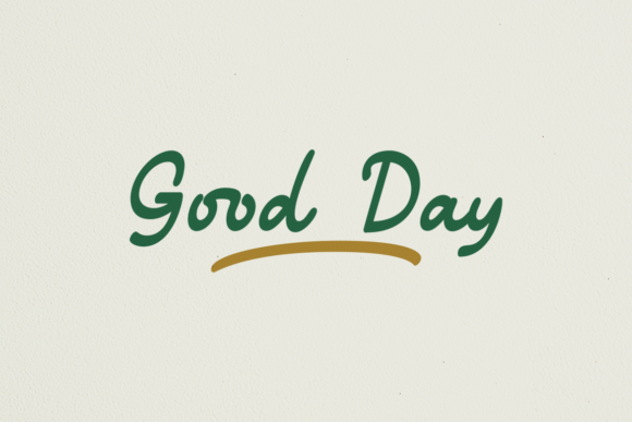 Good Day Script: A Timeless Script Font for Editorial Design