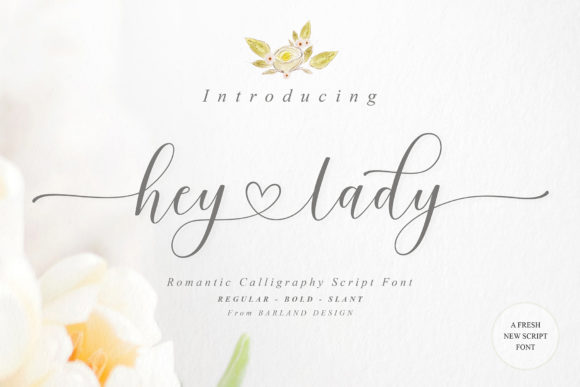 Hey Lady Script: A Free-Flowing Script Font for Thoughtful Editorial Design
