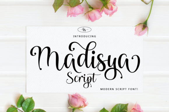 Madisya Script: A Dainty Script Handwritten Font for Makers