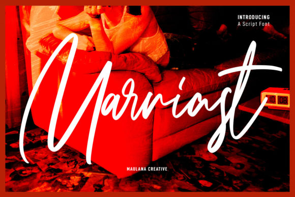 Marriast Script for Creative Branding and Design Projects