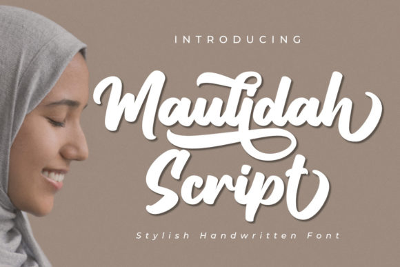 Maulidah Script: A Timeless Script Handwritten Font for Editorial Design