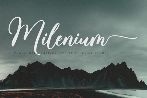Milenium Script: A Font That Breathes Life into Handmade Creations