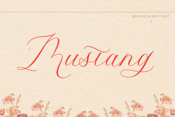 Mustang Script: A Modern Calligraphic Font for Designers