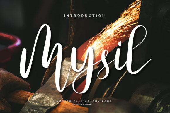 Mysil Script: A Timeless Handwritten Font for Editorial Design