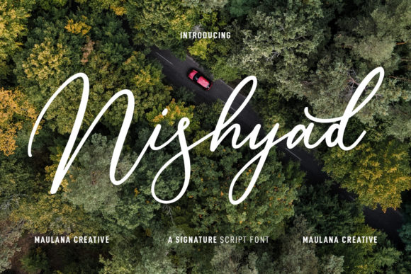 Nishyad Script: A Font That Elevates Your Brand’s Visual Story