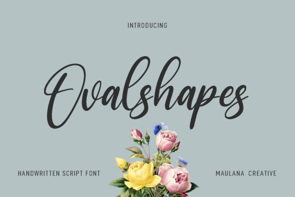 Ovalshapes Script Font for Elegant Branding & Social Campaigns