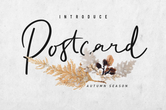 Postcart Script: A Timeless Script Font for Editorial Design