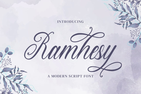 Ramhesy Script: A Font for Crafting Elegance and Charm