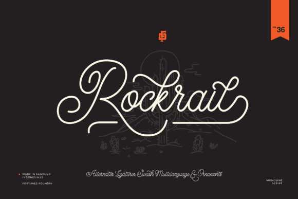 Rocktrail Script: The Perfect Font for Elegant Branding and Creative Projects