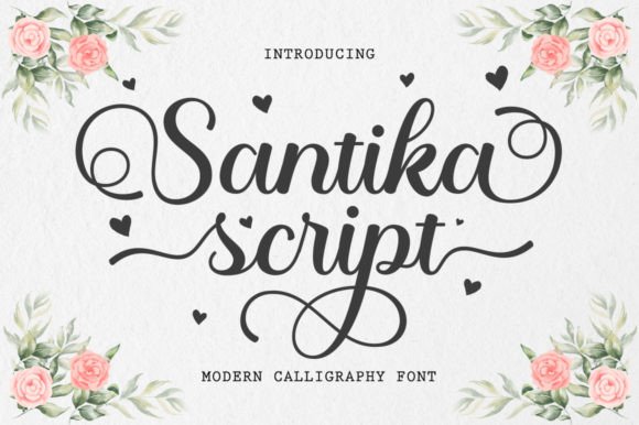 Santika Script: A Font That Elevates Your Brand’s Visual Story