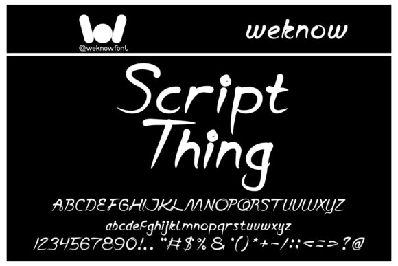 Script Thing: A Handwritten Font for Editorial Warmth and Brand Personality