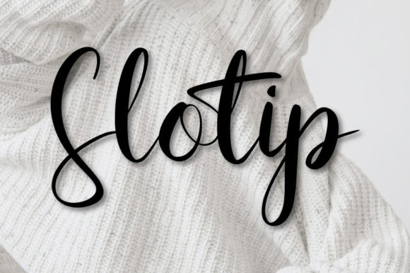 Slotip Script: A Timeless Handwritten Font for Designers