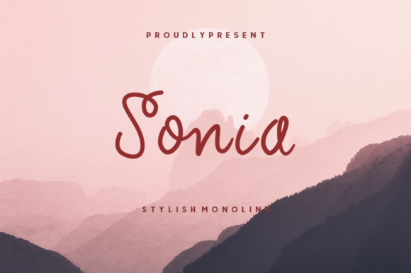 Sonia Script Font for Modern Brand Campaigns