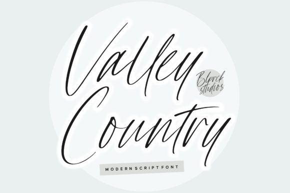 Valley Country Script: A Font for Authentic Branding and Creative Expression